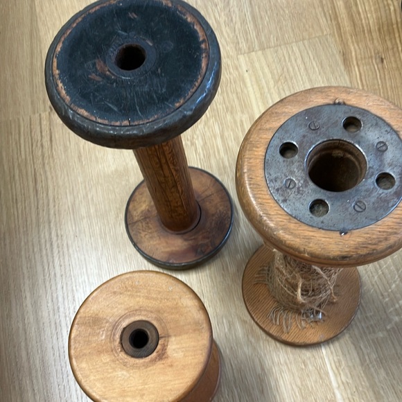 Vintage Wooden Spool Set - Picture 7 of 7